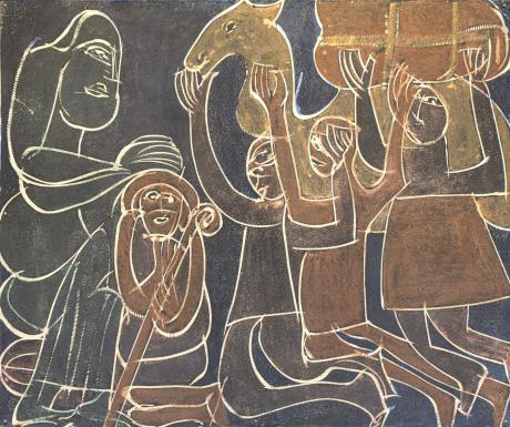 C.3: Jakob segnet Benjamin und die Brüder