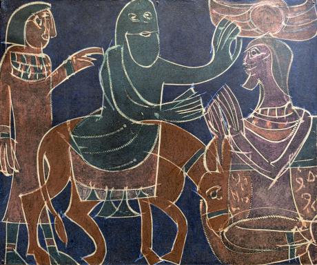 B.6: Jakob segnet Pharao