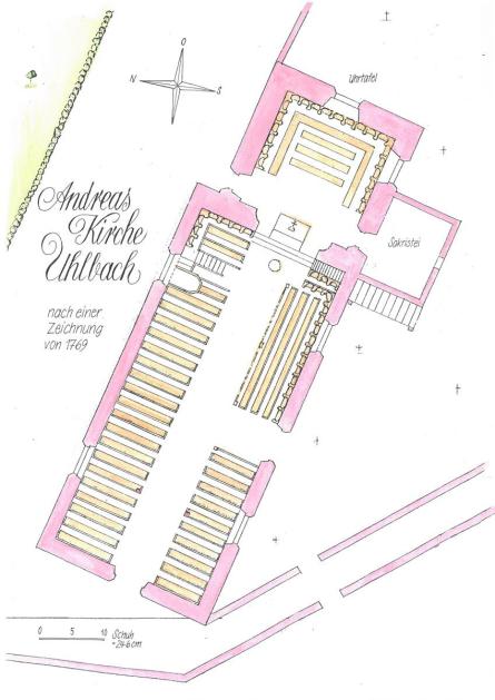nach einer Zeichnung von 1769